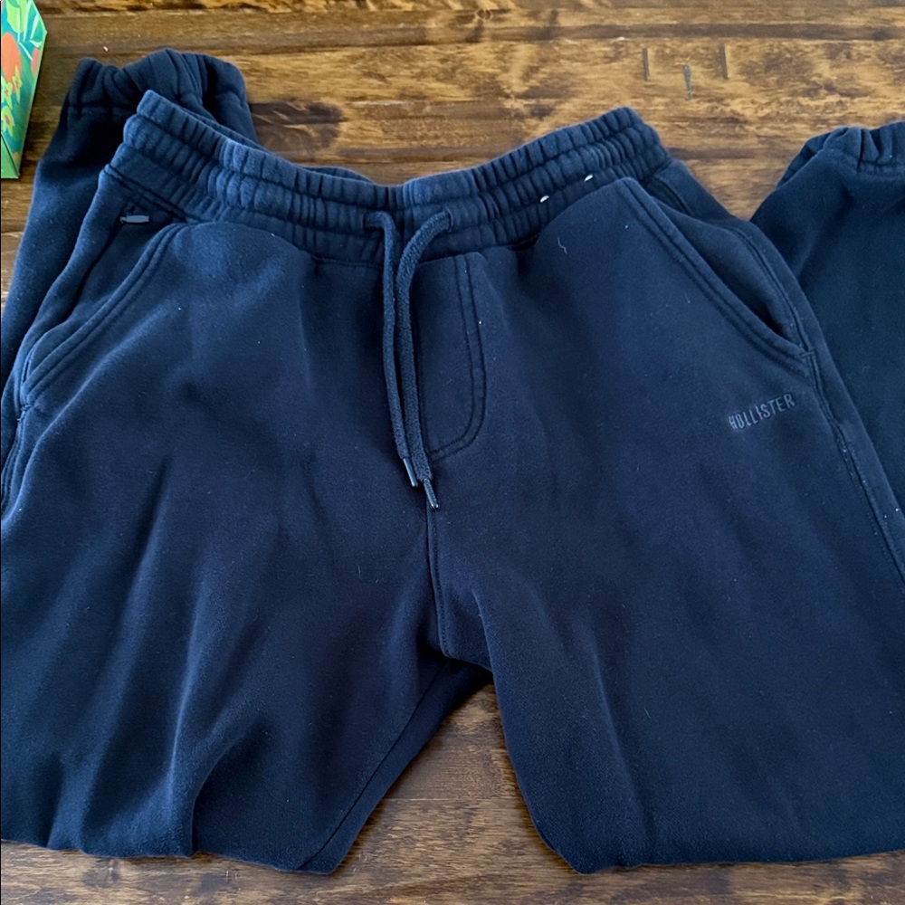 Hollister Black Jogger Pants